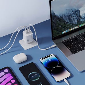 Wozinsky CGWCW 65W GaN Wall Laadija USB-A / 2 x USB-C - valge