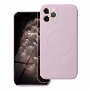 SILICONE MAG ÜMBRIS compatible with MagSafe jaoks IPHONE 11 Pro roosa