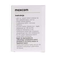 Original Battery jaoks Maxcom MM320/MM330 - 1000 mAh