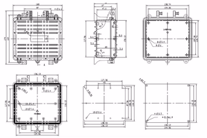 Paigalduskast 160x174x75mm