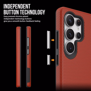 Perfectionists Triangle Ümbris Samsung S928 S24 Ultra punane