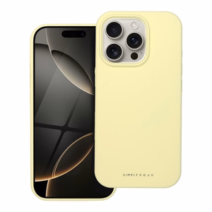ROAR Ümbris CLOUD SKIN jaoks IPHONE 16 Pro Light kollane