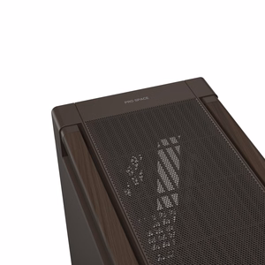 ASUS ProArt PA602 Wood Edition metallpaneeliga Midi Tower korpus, Retro Brown