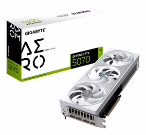 Videokaart Gigabyte GeForce RTX 5070 AERO OC 12 GB GDDR7