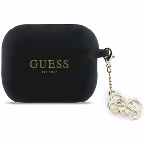 Guess Silikoon 4G Charm Ümbris for AirPods Pro 3 - must