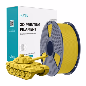 Sunlu PLA+ kiire printimise filament, kollane