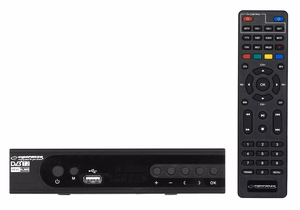 Esperanza EV106P – DVB-T2 H.265/HEVC digitaalse maapealse televisiooni vastuvõtja, must