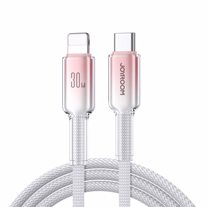 Kaabel USB-C Lightning Joyroom S-A42 30W 1.2m biały
