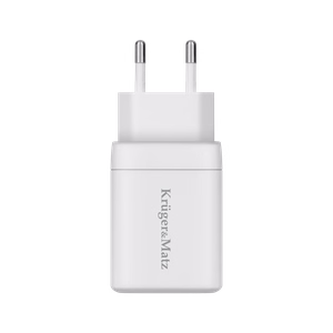 Kruger&Matz 45 W GaN võrgulaadija Power Delivery ja Quick Charge'iga
