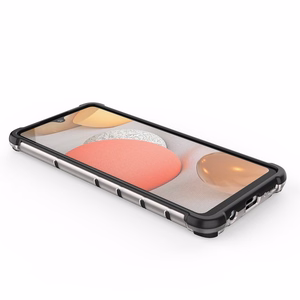 Honeycomb Case soomuskaitse TPU kaitsekattega Samsung Galaxy A42 5G roheline