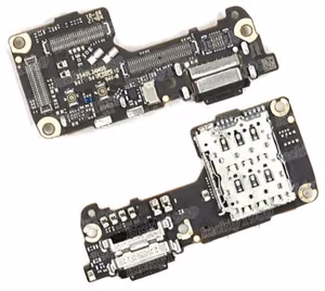 Flex Xiaomi 12 5G/12X 5G/12S 5G koos charging connector ja microphone, SIM card contact original (service pack)