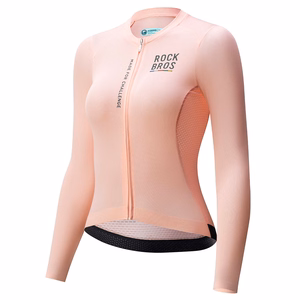 Rockbros 15110012012 ROAD TO SKY women's cycling jersey long sleeve L - pink