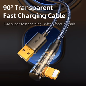 Angle Kaabel to USB-A / Lightning / 1.2m Joyroom S-UL012A6 (sinine)