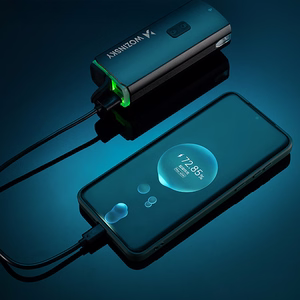Wozinsky jalgratta esituli USB-C-kaabliga, 3000 lm – must