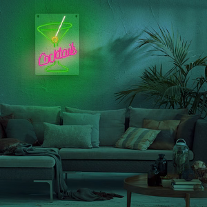 Neon PLEXI LED COCKTAILS pink green FPNE02X Forever Light