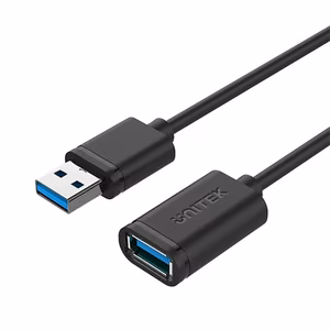 UNITEK Y-C458GBK USB kaabel USB 3.2 Gen 1 (3.1 Gen 1) 1,5 m USB A Must