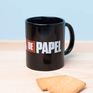 La Casa De Papel Logo keraamiline kruus kinkekarbis, 330 ml