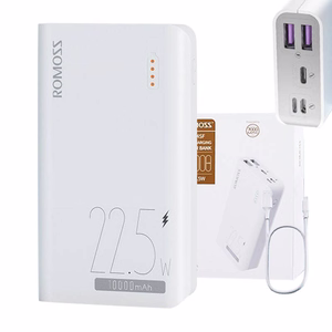 Powerbank Romoss SENSE4SF 10000mAh, 22.5W (valge)