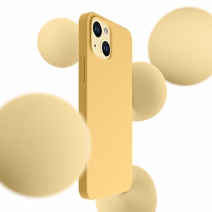 3mk Hardy Silicone MagCase ümbris jaoks iPhone 15 Plus - kollane