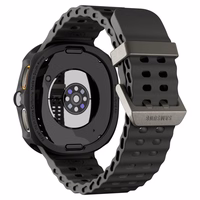 Spigen Liquid Air Ümbris jaoks Samsung Galaxy Watch 8 44mm - Matt Must