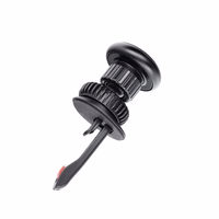 Magnetic car phone hoidja Sinine Star Smart Lock Round air vent must