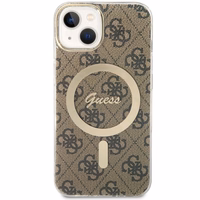 Guess 4G MagSafe ümbris jaoks iPhone 14 - brown