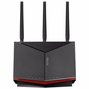 Juhtmevaba ruuter ASUS RT-BE86U Wi-Fi 7 6800 Mbps Mesh 3x2.5GbE USB 2.0