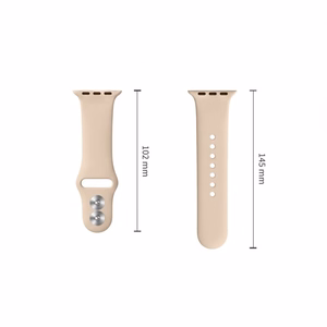 Tech-Protect silikoonrihm Apple Watch 44 / 45 / 46 / 49 mm jaoks, beež