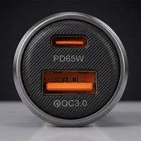 Blavec Autolaadija BS-05B Nitro - USB + Type C - QC 3.0 18W PD 65W (CCBS05BN-UCB) must