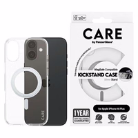 CARE by PanzerGlass Feature Kickstand Ümbris iPhone 16 Plus 6.7" hõbedane/hõbedane MagSafe 1327