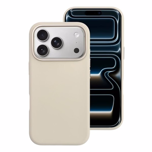 Чехол для iPhone 17 Pro Forcell F-Protect Frame Premium совместимый с MagSafe античный белый
