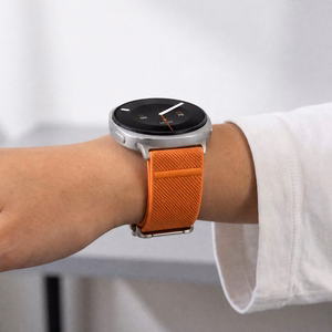Tech-Protect Nylon Clasp rihm mudelile Samsung Galaxy Watch 40/44/46 mm – oranž