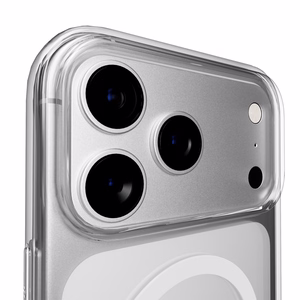 Puro 0.3 MAG Ultra-Slim TPU Ümbris Compatible with MagSafe jaoks iPhone 17 Pro - Läbipaistev