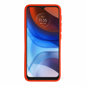 Camshield Soft jaoks Motorola Moto E7 Power/E7i Power Punane
