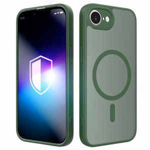 3mk Misty MagCase ümbris iPhone 16E / 17E - roheline