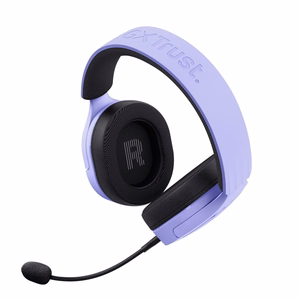 Trust GXT 491P FAYZO kõrvaklapid juhtme ja juhtmevaba peapael mängude USB Type-A Bluetooth mustad, lilla
