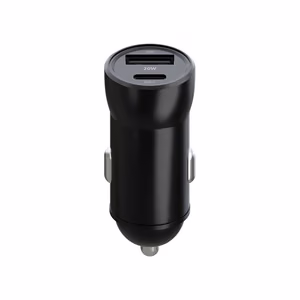 Maxlife MXCC-04 PD QC autolaadija 1x USB-C 1x USB 20W must