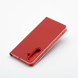 LUNA Book Carbon jaoks SAMSUNG S22 punane