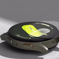 Ringke Slim & Karastatud klaas Ümbris + Glass Set jaoks Samsung Galaxy Watch 7 44mm - must