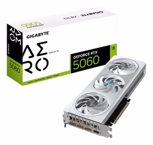 GIGABYTE GeForce RTX 5060 AERO OC 8G Videokaart - 8GB GDDR7