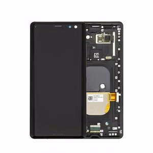 LCD ekraan Sony Xperia XZ3 H8416/H9436 puuteekraaniga raamiga must originaal (kasutatud Grade B)