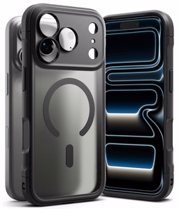 Ringke Fusion Bold Magnetic MagSafe ümbris iPhone 18 Pro / 17 Pro jaoks, matt must