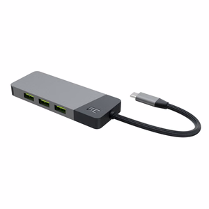 Green Cell USB-C jagaja GC Connect 7-in-1 (3x USB 3.1, HDMI 4K 60Hz, USB-C PD 85W, MicroSD/SD)
