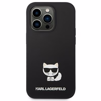 Karl Lagerfeld KLHCP14XSLCTBK iPhone 14 Pro Max 6.7 "hardcase must / must Silicone Choupette Body