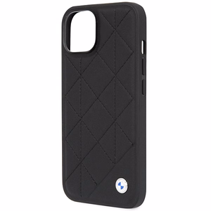 Ümbris BMW BMHCP14S22RQDK iPhone 14 6.1" must/must Leather Quilted