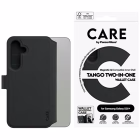 CARE by PanzerGlass Feature Tango 2in1 Wallet Ümbris jaoks Samsung Galaxy S25+ - Must
