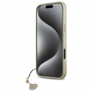 Guess 4G Charms Collection iPhone 16 Plus Ümbris - Brown