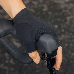Rockbros TLS004 ROAD TO SKY lühikesed lööke summutavad jalgrattakindad, suurus S – mustad
