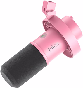 Fifine K688P dünaamiline mikrofon (roosa)