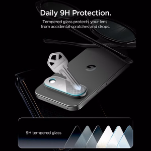Spigen Optik Pro HD 2 karastatud klaasist kaamera objektiivikaitse komplekt mudelile Google Pixel 11 Pro